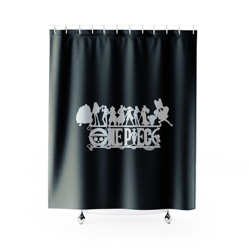 Anime Luffy Strawhat Mugiwara Shower Curtains
