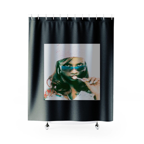 Gangsta Boo Three Six Triple Six Mafia Shower Curtains