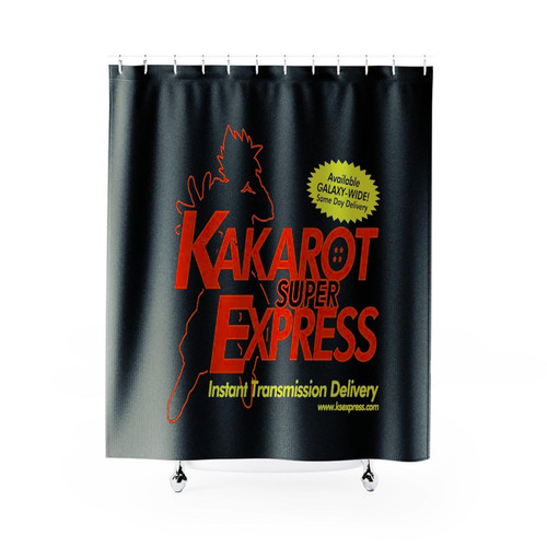 Goku Delivery Service Shower Curtains
