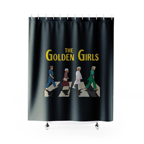 Golden Girls Crossing Road Shower Curtains
