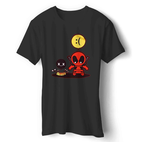 Deadpool Sadpool Man's T-Shirt Deadpool Sadpool Man's T-Shirt