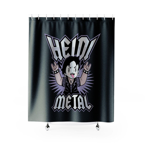 Heidi Metal Shower Curtains