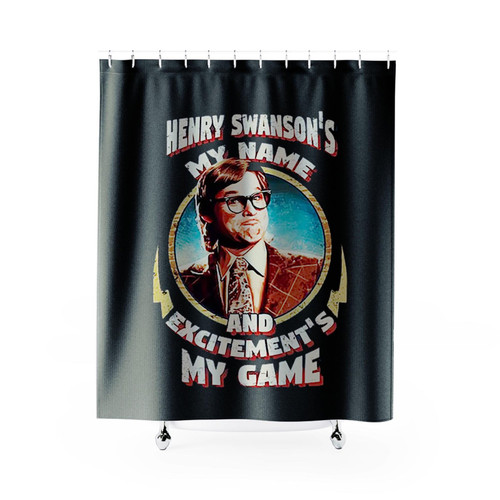 Henry Swanson Big Trouble In Little China Jack Burton Shower Curtains