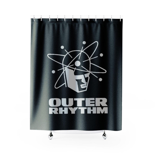 Outer Rhythm Dj Club Dance Rave Techno Music House Shower Curtains