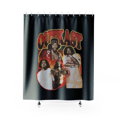 Outkast Photo Collage Shower Curtains