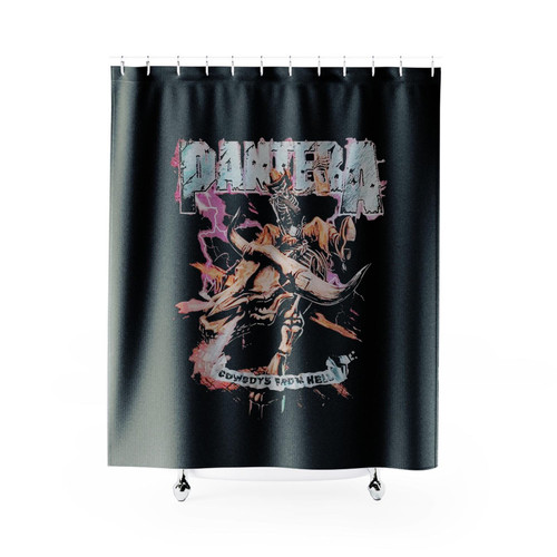 Pantera Vintage Rider Shower Curtains