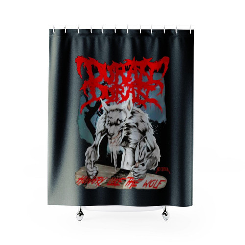 Hungry Like The Wolf Shower Curtains