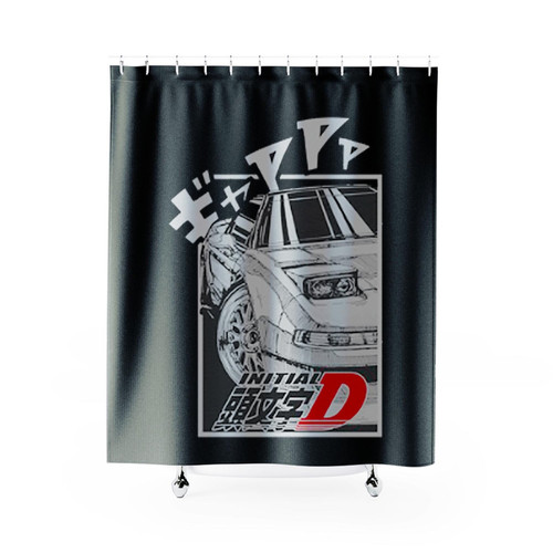 Initial D Manga Style Anime Shower Curtains