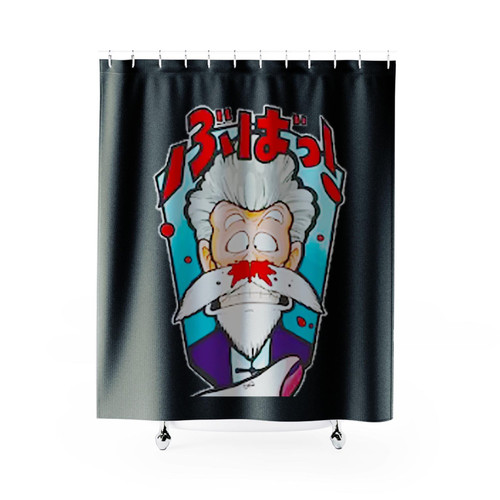 Jackie Chun Dragon Ball Z Anime Shower Curtains