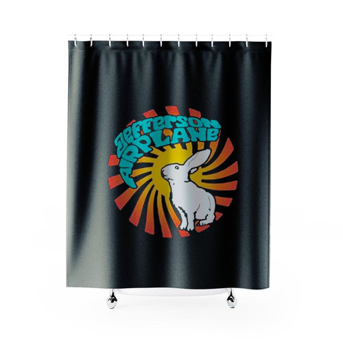 Jefferson Airplane Logo Shower Curtains