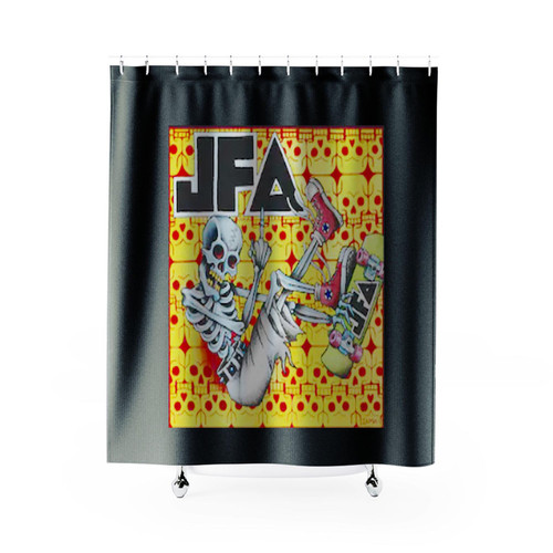 Jfa Hardcore Battalion Of Saints Wasted Shower Curtains