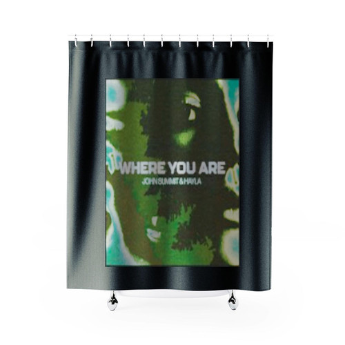 John Summit Where You Are Ft Haya Hayla Shower Curtains