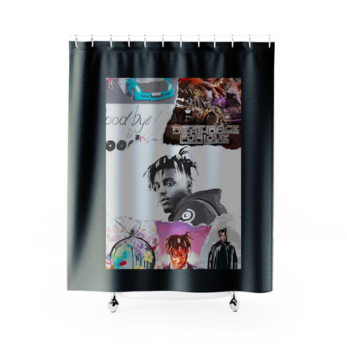 Juice Wrld Rap Rapper Shower Curtains Juice Wrld Rap Rapper Shower Curtains
