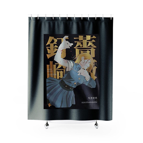 Nobara Jujutsu Kaisen Nobara Kugisaki Shower Curtains