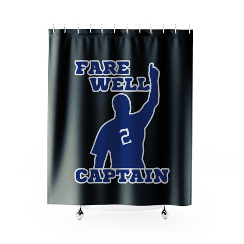 Ny Yankees Derek Jeter Farewell Captain Shower Curtains