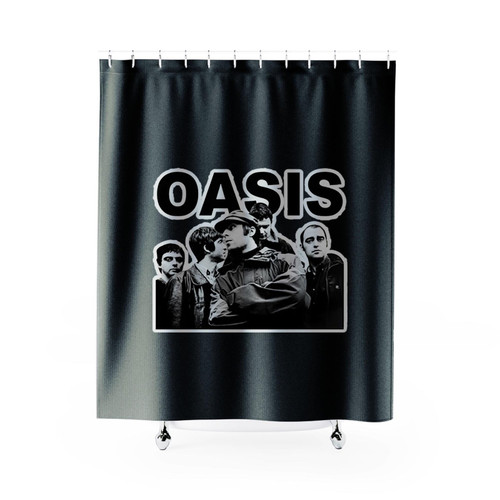 Oasis Rock Band Inspired Shower Curtains