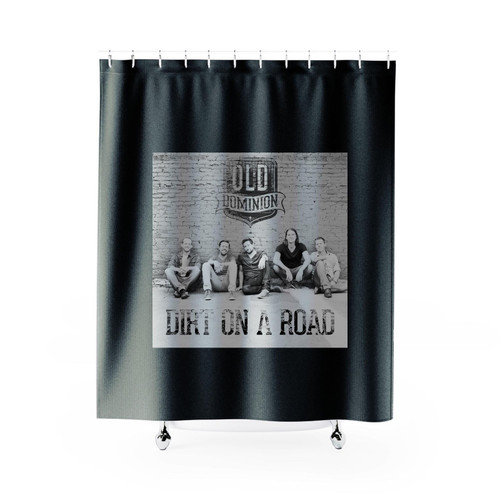 Old Dominion Dirt On A Road Shower Curtains