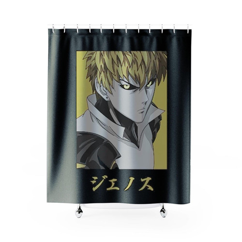 One Punch Man Genos Shower Curtains