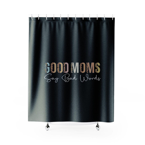 Ood Moms Say Bad Words Shower Curtains