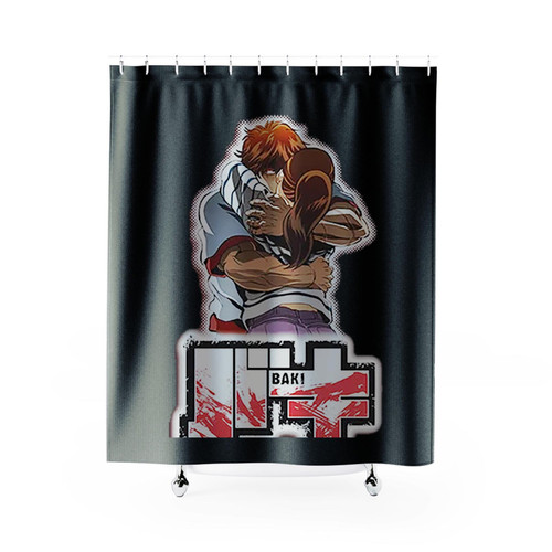 Baki Love Baki Hanma Shower Curtains