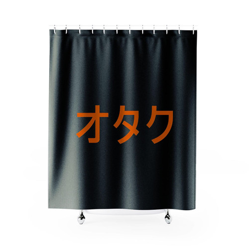 Otaku Katakana Shower Curtains