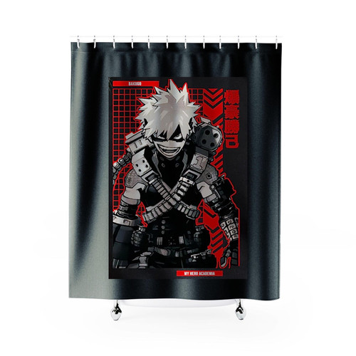 Bakugo My Hero Academia Shower Curtains