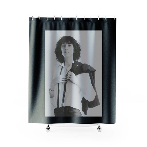 Patti Smith Horses Punk Rock Shower Curtains