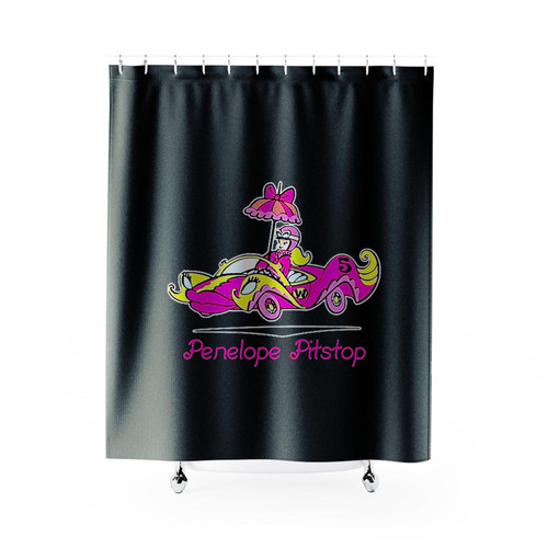 Penelope Pitstop Shower Curtains