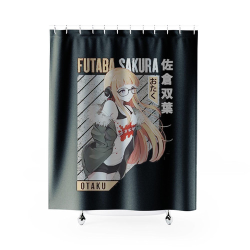 Persona 5 Futaba Sakura Shower Curtains Persona 5 Futaba Sakura Shower Curtains