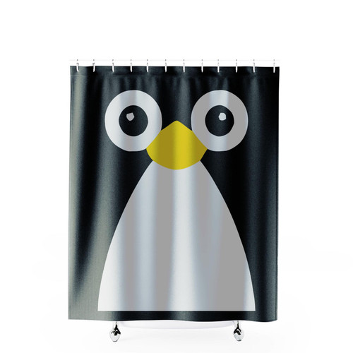Penguin Travel Shower Curtains