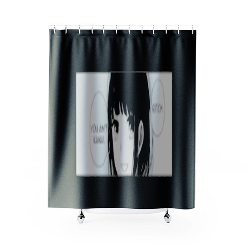 Kawaii Anime Girl Shower Curtains