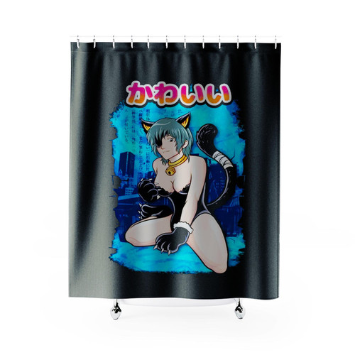 Kawaii Himiko Chan Shower Curtains