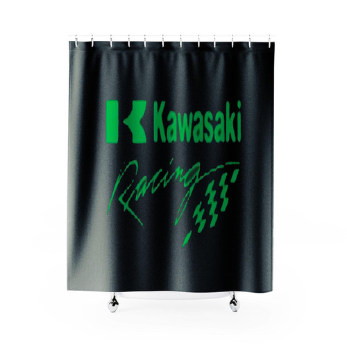 Kawasaki Racing Shower Curtains