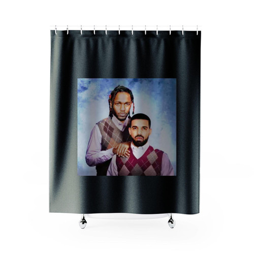 Kendrick Lamar And Drake Step Brothers Shower Curtains