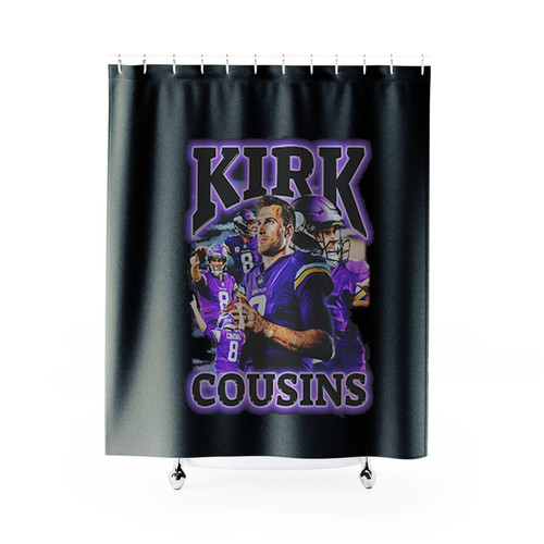 Kirk Cousins Minnesota Football Team Shower Curtains