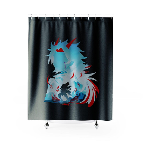 Arataki Genshin Impact Shower Curtains