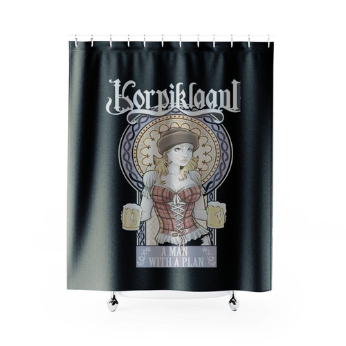 Korpiklaani A Man With A Plan Shower Curtains