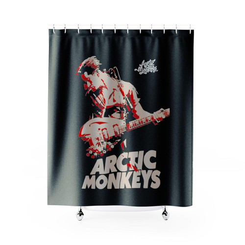 Arctic Monkeys Art Shower Curtains Arctic Monkeys Art Shower Curtains