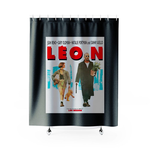 Leon The Professional Movie Poster Cool Shower Curtains
