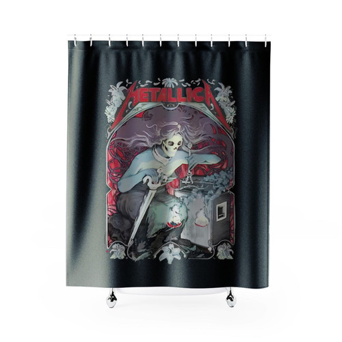 Limited Metallica Shower Curtains