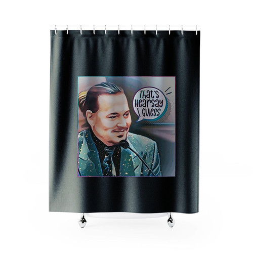 Pirates Of The Caribbean Johnny Depp Shower Curtains