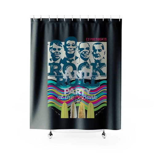 Point Break Ex Presidenti Uvamara Surf Bodhi Shower Curtains