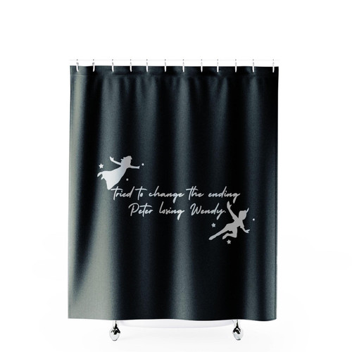 Peter Losing Wendy Shower Curtains