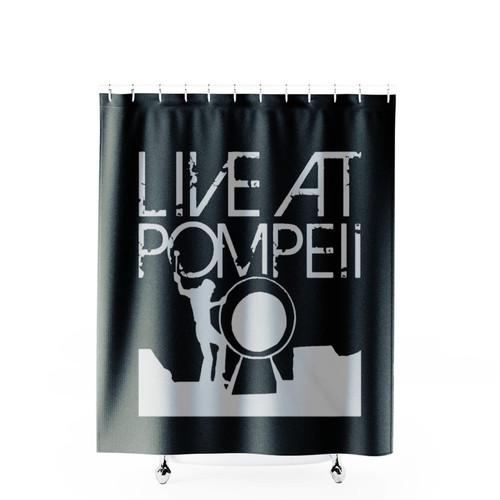 Pink Floyd Live At Pompeii Shower Curtains