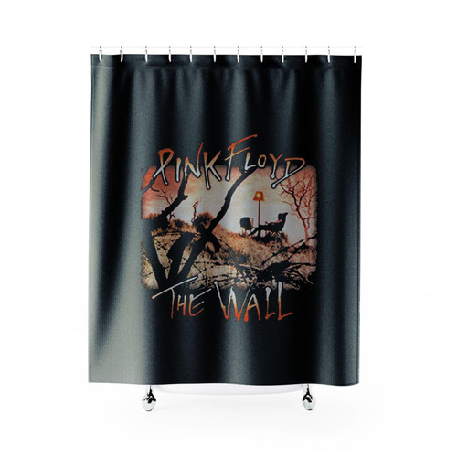 Pink Floyd The Wall Fields Roger Waters Rock Shower Curtains