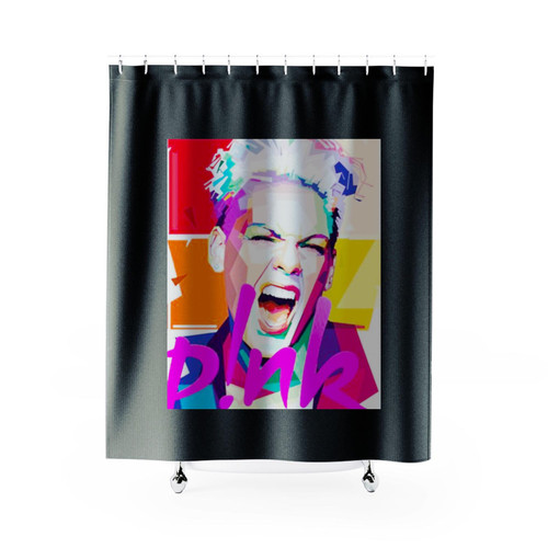 Pink Summer Tour Carnivalz Shower Curtains
