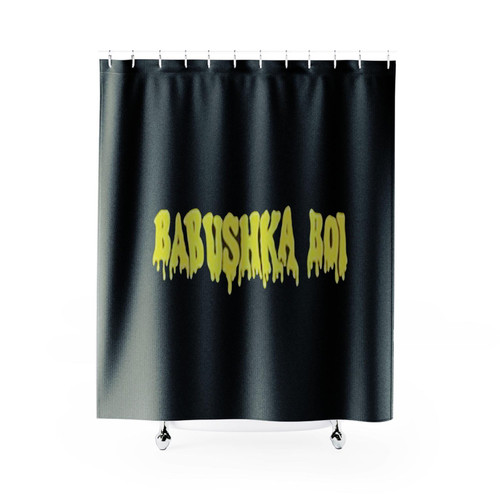 Asap Rocky Babushka Boi Yellow Shower Curtains