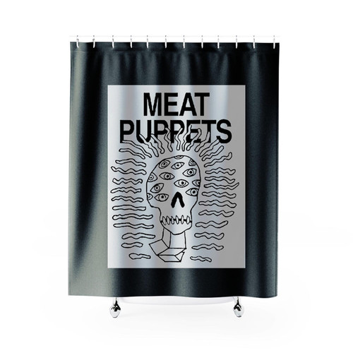 Meat Puppets Art Love Logo Shower Curtains