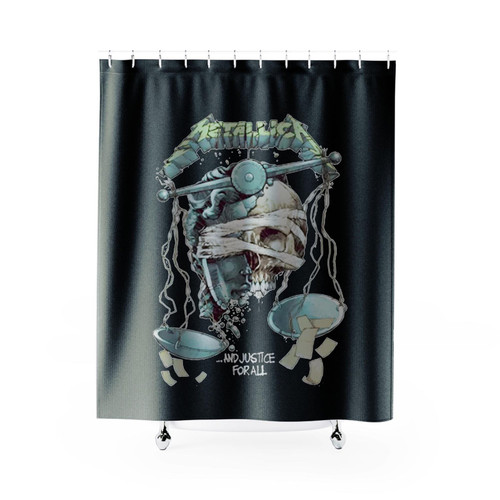 Metallica And Justice For All Shower Curtains