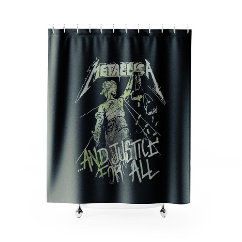 Metallica And Justice For All Tracks Shower Curtains